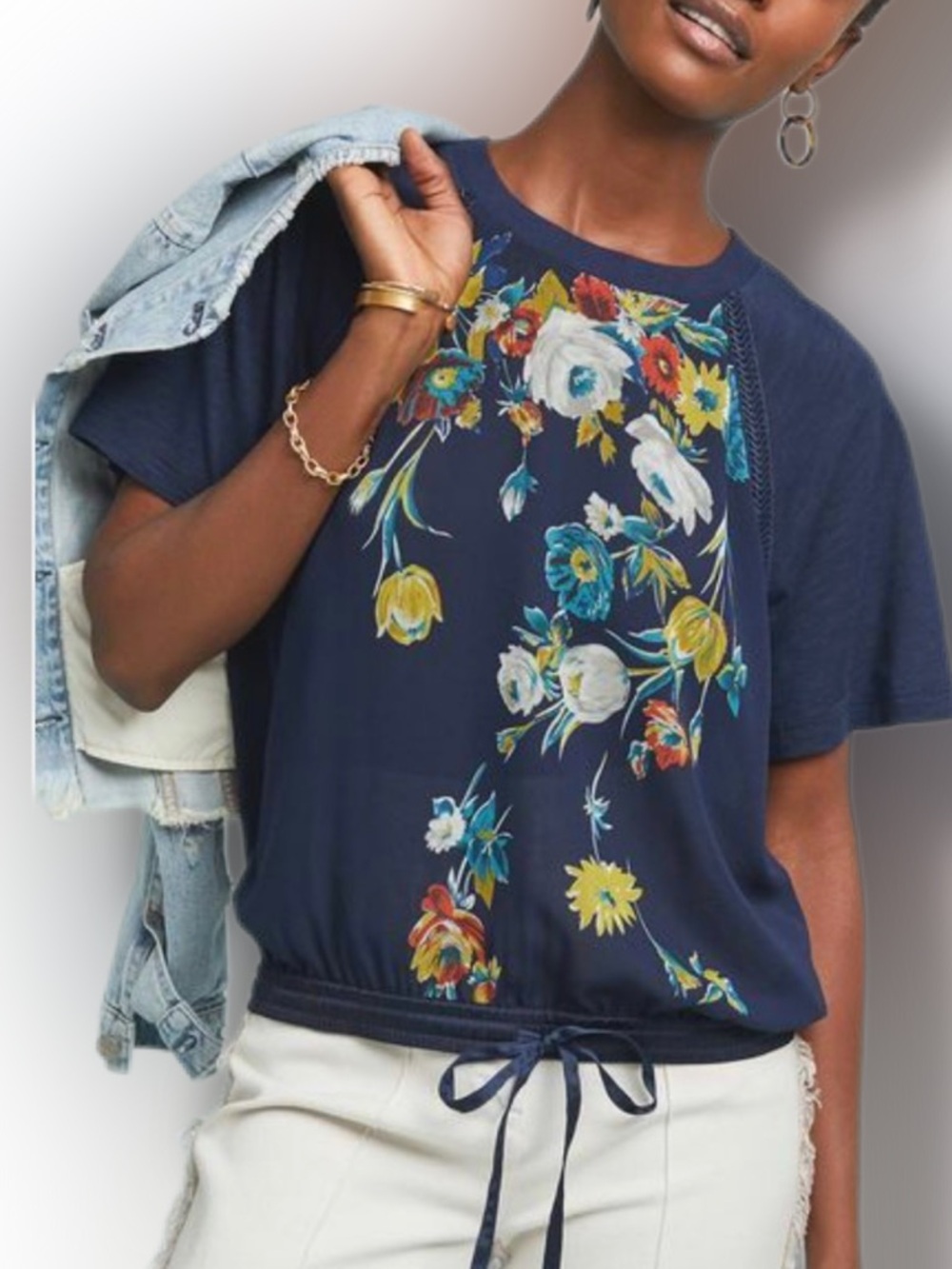 Anthropologie Carley Floral Top: An Enduring Masterpiece of Bohemian Femininity